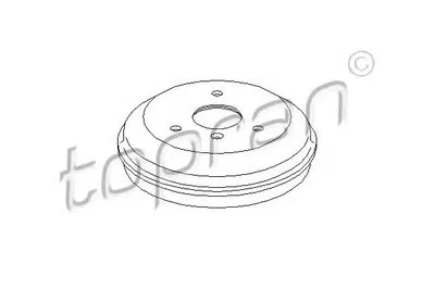 Тормозной барабан TOPRAN купить