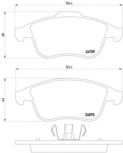Комплект тормозных колодок, дисковый тормоз HELLA купить