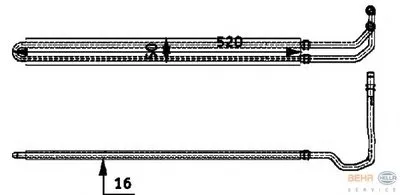 Масляный радиатор, рулевое управление BEHR HELLA SERVICE HELLA купить