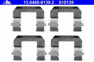 Комплектующие, колодки дискового тормоза ATE купить