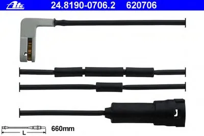 Сигнализатор, износ тормозных колодок ATE купить