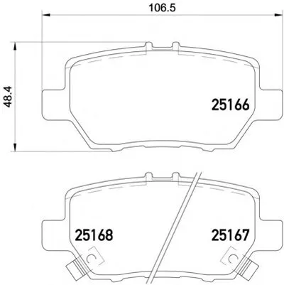 Комплект тормозных колодок, дисковый тормоз HELLA PAGID купить