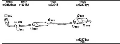 Система выпуска ОГ WALKER купить