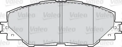 Комплект тормозных колодок, дисковый тормоз VALEO купить