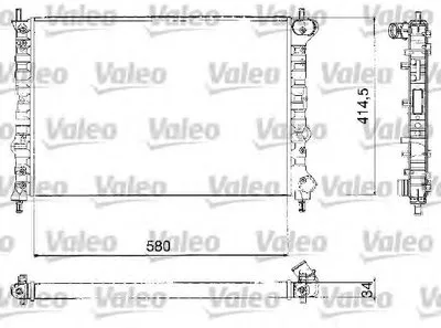 Радиатор, охлаждение двигателя VALEO купить