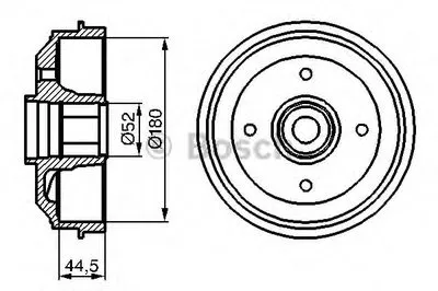 Тормозной барабан BOSCH купить