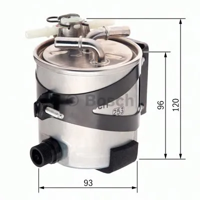 Топливный фильтр BOSCH купить