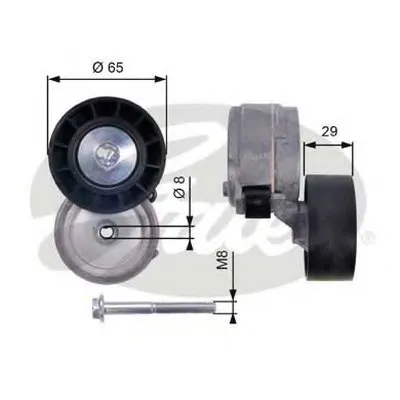 Натяжной ролик, поликлиновой  ремень DriveAlign® GATES купить