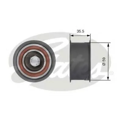 Натягувачі ролики приводу ГРМ (Вир-во Gates)