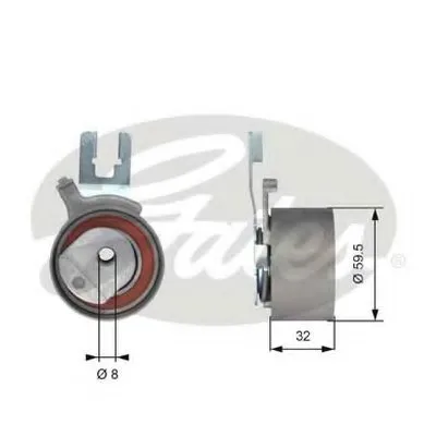 Натяжной ролик, ремень ГРМ PowerGrip® GATES купить