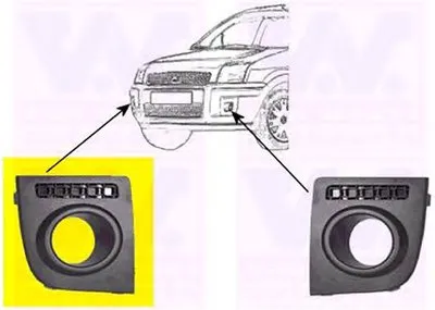 Решетка вентилятора, буфер VAN WEZEL купить