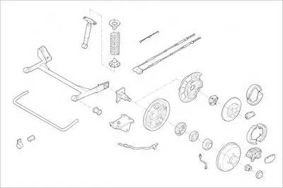Подвеска колеса MONROE купить