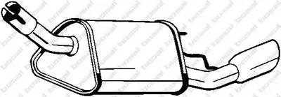 Глушитель выхлопных газов конечный BOSAL купить