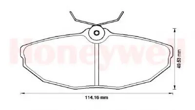 Комплект тормозных колодок, дисковый тормоз JURID купить