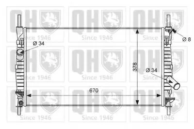 Радиатор, охлаждение двигателя QUINTON HAZELL купить