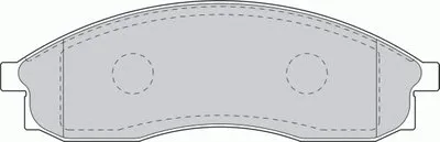 Комплект тормозных колодок, дисковый тормоз PREMIER FERODO купить
