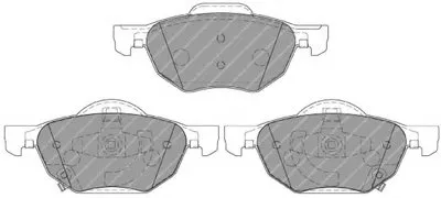 Комплект тормозных колодок, дисковый тормоз PREMIER FERODO купить
