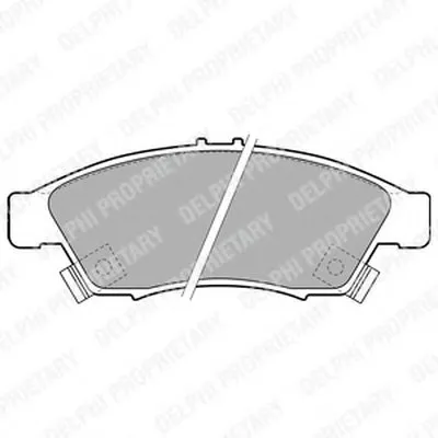 Комплект тормозных колодок, дисковый тормоз DELPHI купить