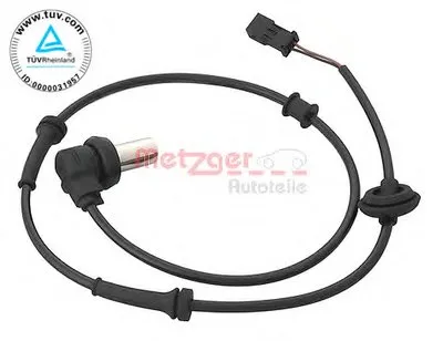 Датчик, частота вращения колеса METZGER купить