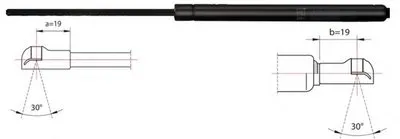 Газовая пружина, крышка багажник METZGER купить