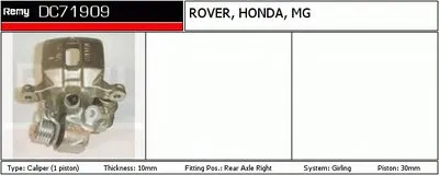 Тормозной суппорт Remanufactured REMY (Multiline) DELCO REMY купить