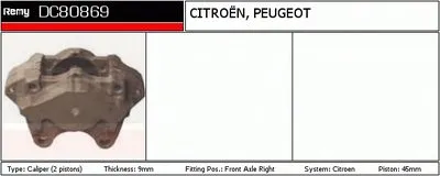 Тормозной суппорт Remanufactured REMY (Multiline) DELCO REMY купить