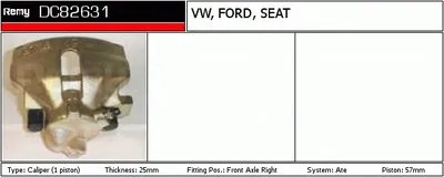 Тормозной суппорт Remanufactured REMY (Multiline) DELCO REMY купить