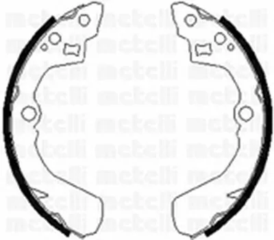 Комплект тормозных колодок METELLI купить