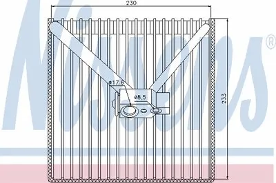 Испаритель, кондиционер NISSENS купить
