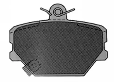 Комплект тормозных колодок, дисковый тормоз MAPCO купить