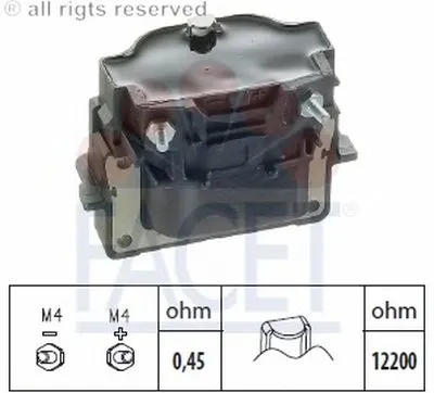 Катушка зажигания FACET купить