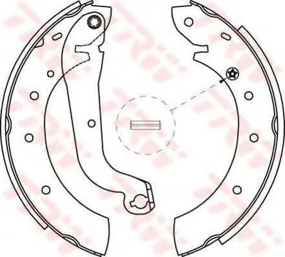 Комплект тормозных колодок TRW купить