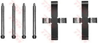 Комплектующие, колодки дискового тормоза TRW купить