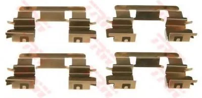 Комплектующие, колодки дискового тормоза TRW купить