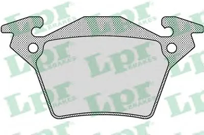 Комплект тормозных колодок, дисковый тормоз LPR купить
