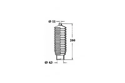 Пыльник, рулевое управление OCAP купить