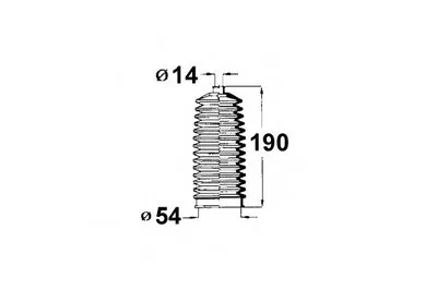 Пыльник, рулевое управление OCAP купить
