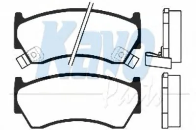 Комплект тормозных колодок, дисковый тормоз MK KASHIYAMA KAVO PARTS купить