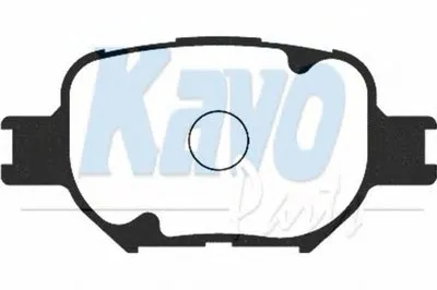 Комплект тормозных колодок, дисковый тормоз MK KASHIYAMA KAVO PARTS купить