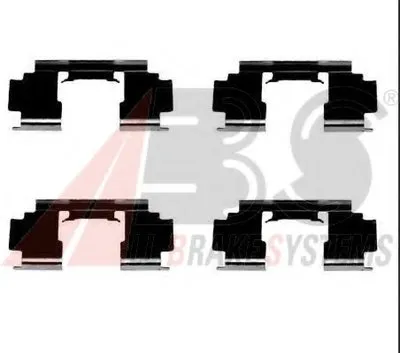 Комплектующие, колодки дискового тормоза A.B.S. купить