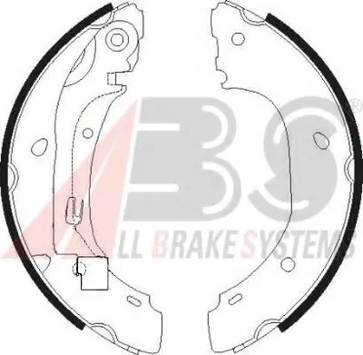 Комплект тормозных колодок A.B.S. купить