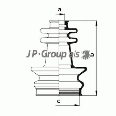Комплект пылника, приводной вал QH JP GROUP купить