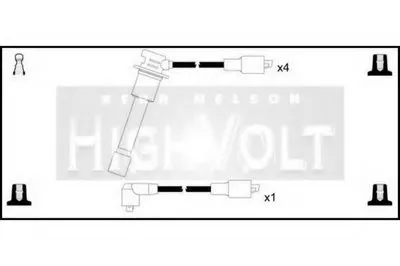 Комплект проводов зажигания HighVolt STANDARD купить