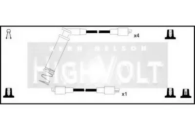 Комплект проводов зажигания HighVolt STANDARD купить