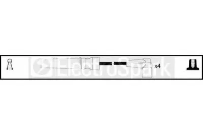 Комплект проводов зажигания ElectroSpark STANDARD купить