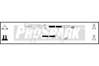 Комплект проводов зажигания ProSpark STANDARD купить