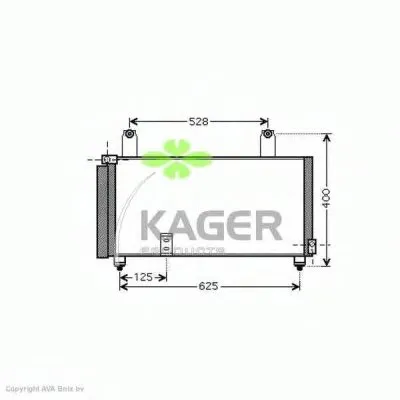 Конденсатор, кондиционер KAGER купить