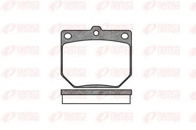 Комплект тормозных колодок, дисковый тормоз KAWE купить