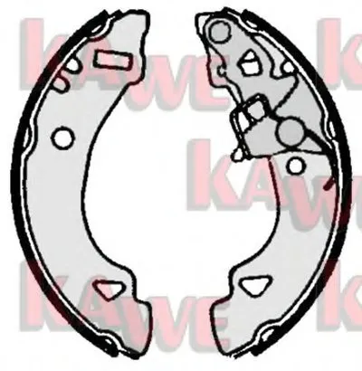 Комплект тормозных колодок KAWE купить