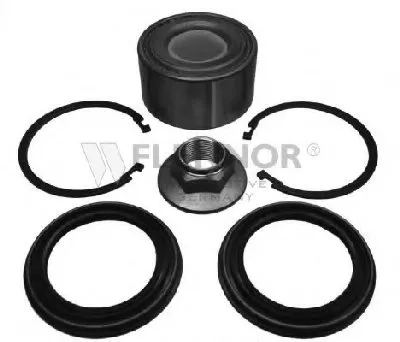 Комплект подшипника ступицы колеса KAWE купить